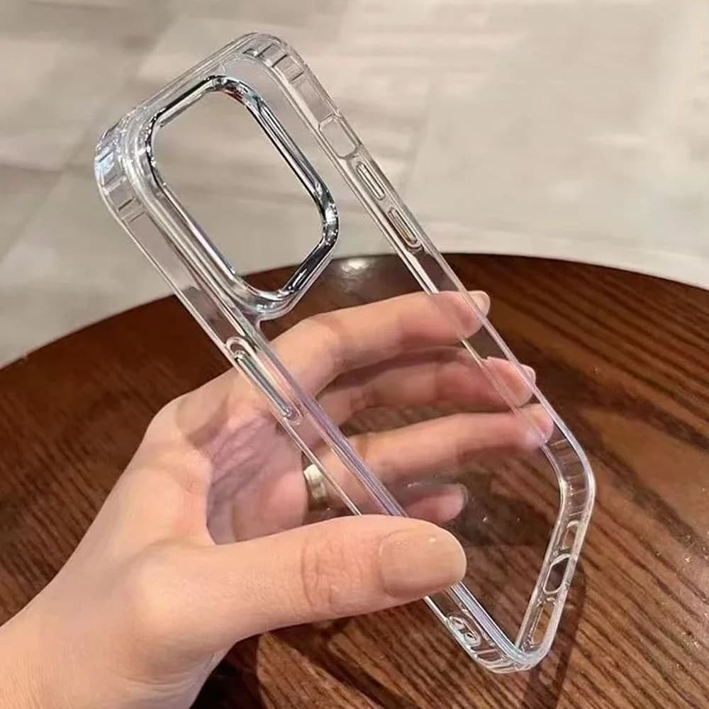 TechBliss Transparent Acrylic Phone Case - Image 1
